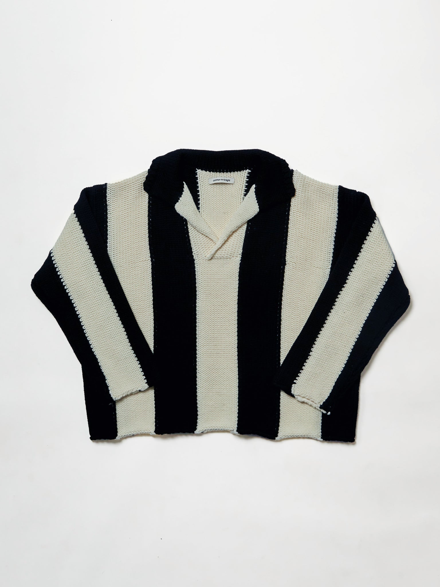 broad striped rugby sweater