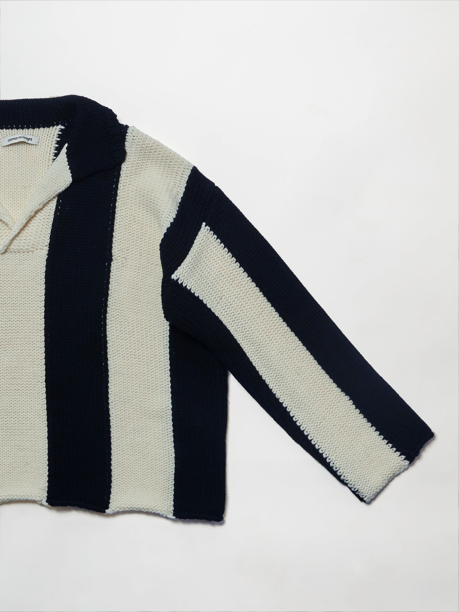 broad striped rugby sweater