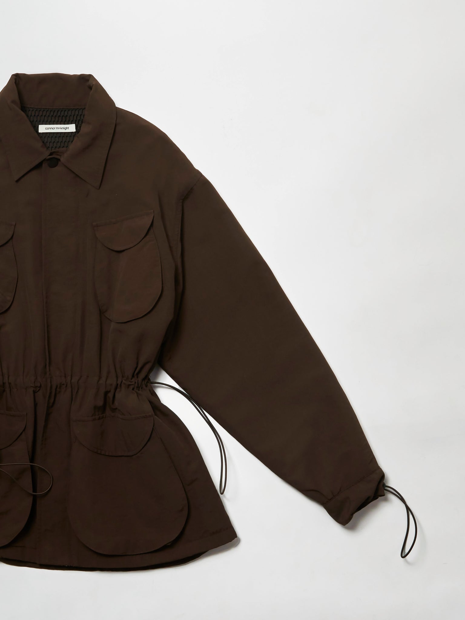 nylon M65 jacket - brown
