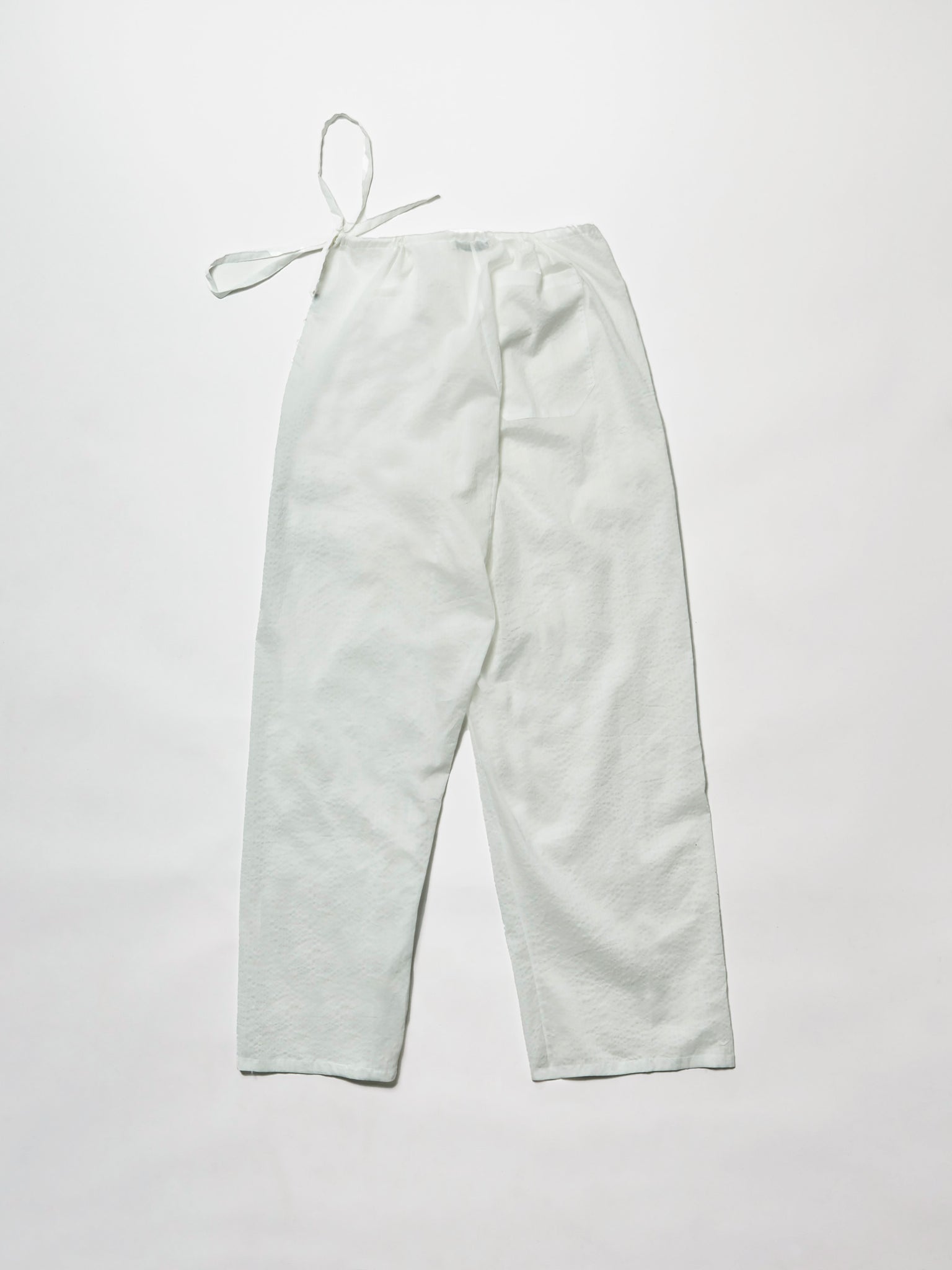 cargo pajama pants - white