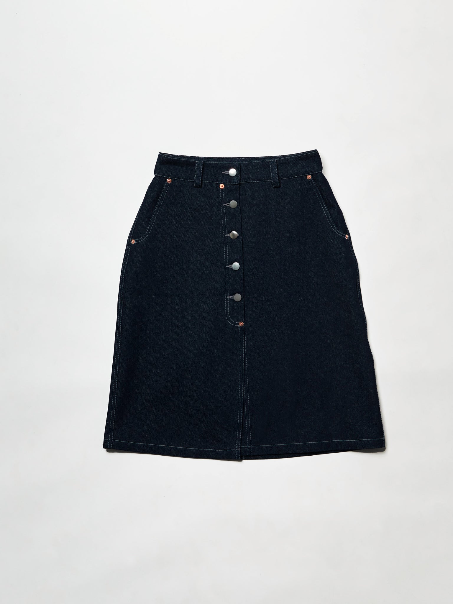 kind of denim skirt